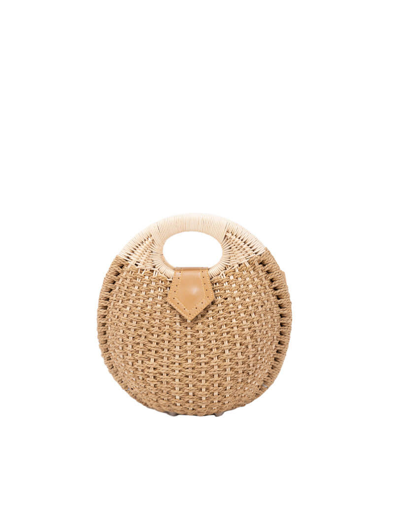Sac rond en osier
